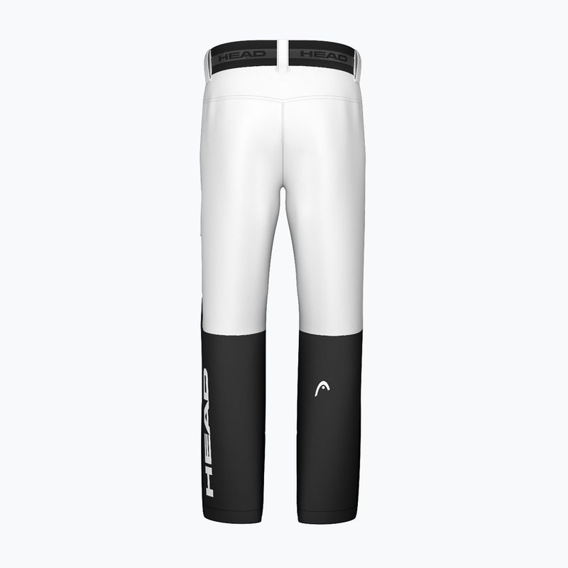 Men's ski trousers HEAD Race Nova black/white 2