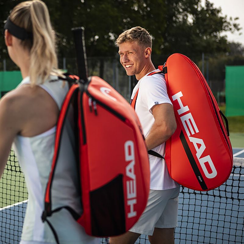 HEAD Tour Racquey tennis bag XL 95 l fluo orange 5