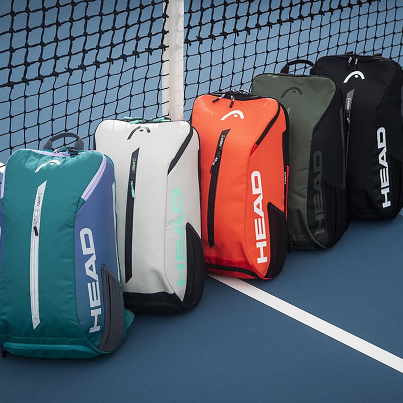 HEAD Tour tennis backpack 25 l fluo orange 4