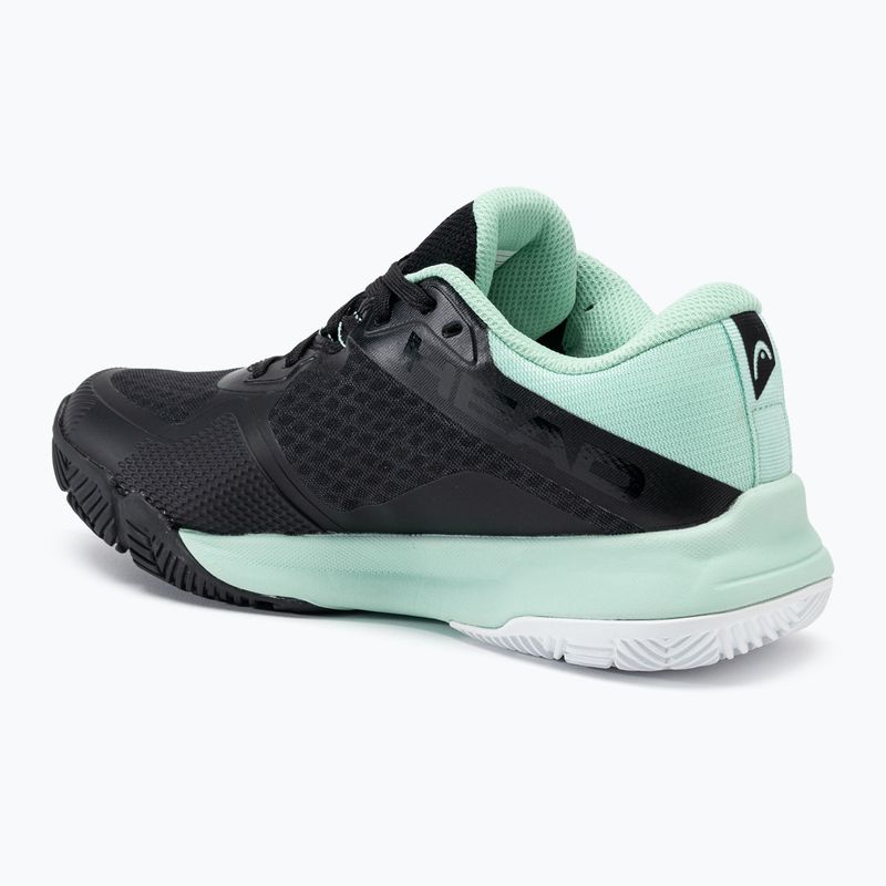 HEAD Motion Team Padel women's padel shoes black/aqua 3