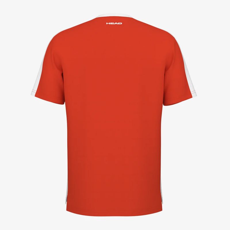 HEAD Slice orange men's tennis shirt 2