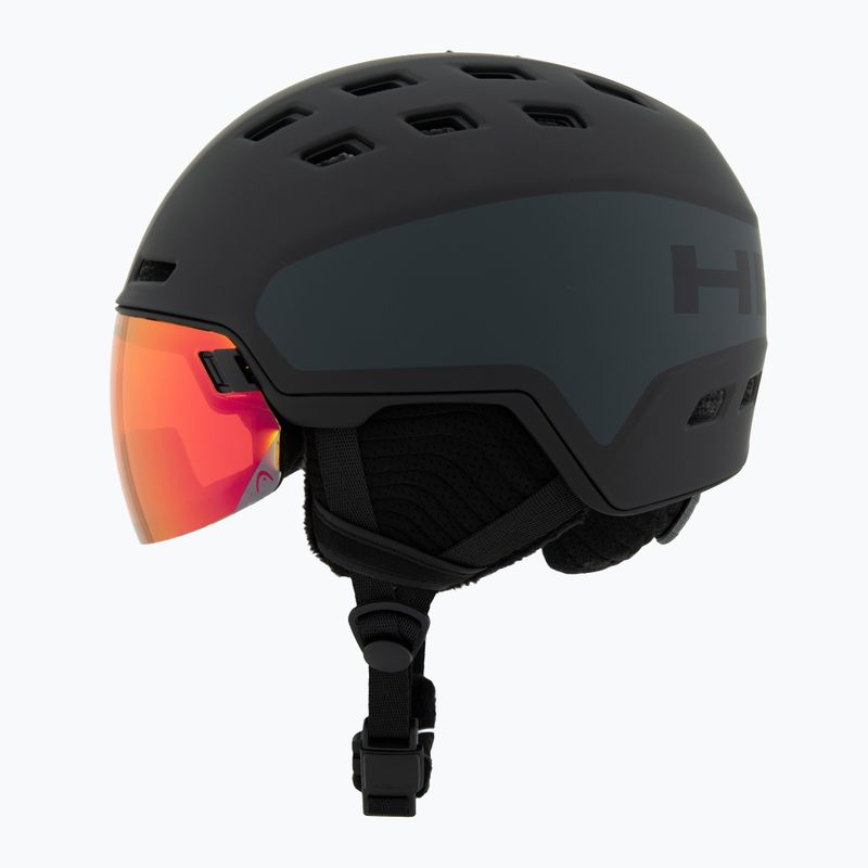 HEAD Radar Pro ski helmet black/red yellow 3
