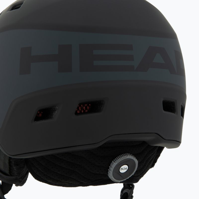 HEAD Radar Pro ski helmet black/red yellow 7