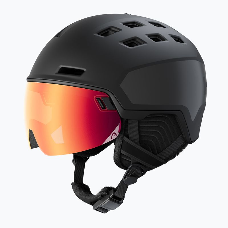 HEAD Radar Pro ski helmet black/red yellow