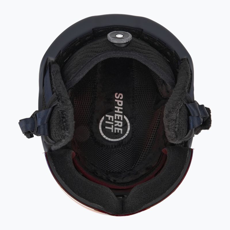 HEAD Radar Pro night blue/red yellow ski helmet 5