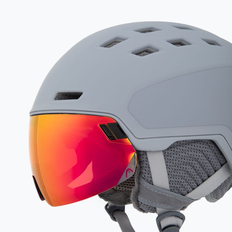HEAD ski helmet Rachel Pro grey/red yellow 8