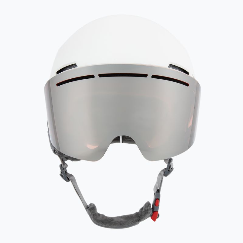 Women's ski helmet HEAD Cinema W white/silver red 2