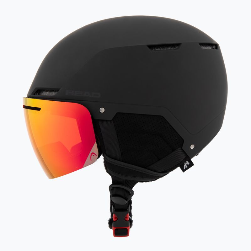 HEAD Cinema Pro ski helmet black/red yellow 3