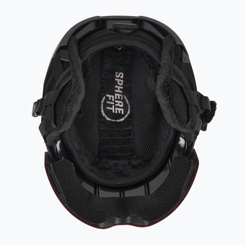 HEAD Cinema Pro ski helmet anthracite/red yellow 5