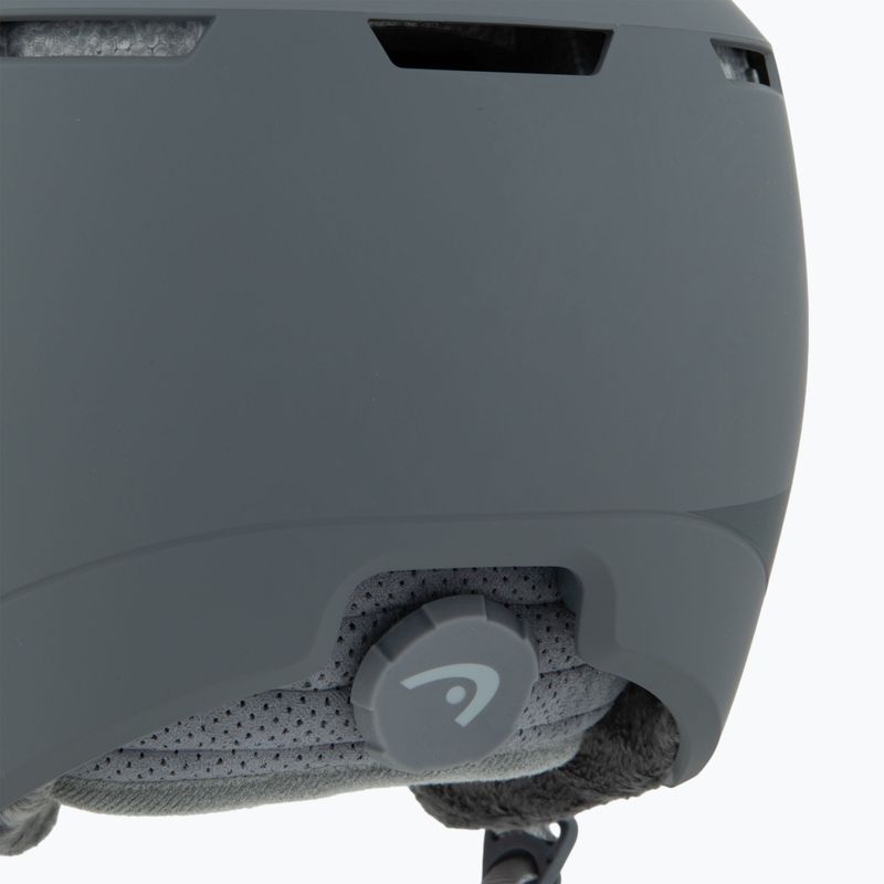 Women's ski helmet HEAD Cinema Pro W grey/red yellow 7