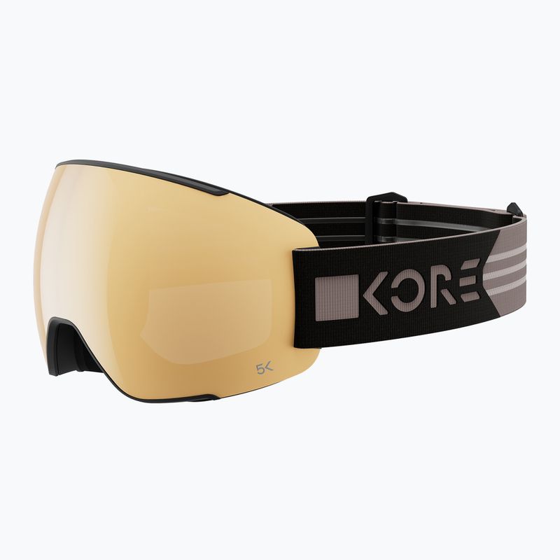 HEAD Magnify 5K gold/cream/5k gold/orange ski goggles 2