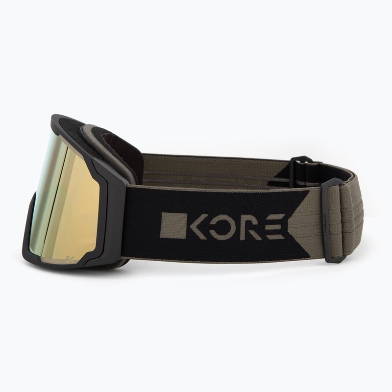 Ski goggles HEAD Neves Pro 5K Kore S3 black/gold 4