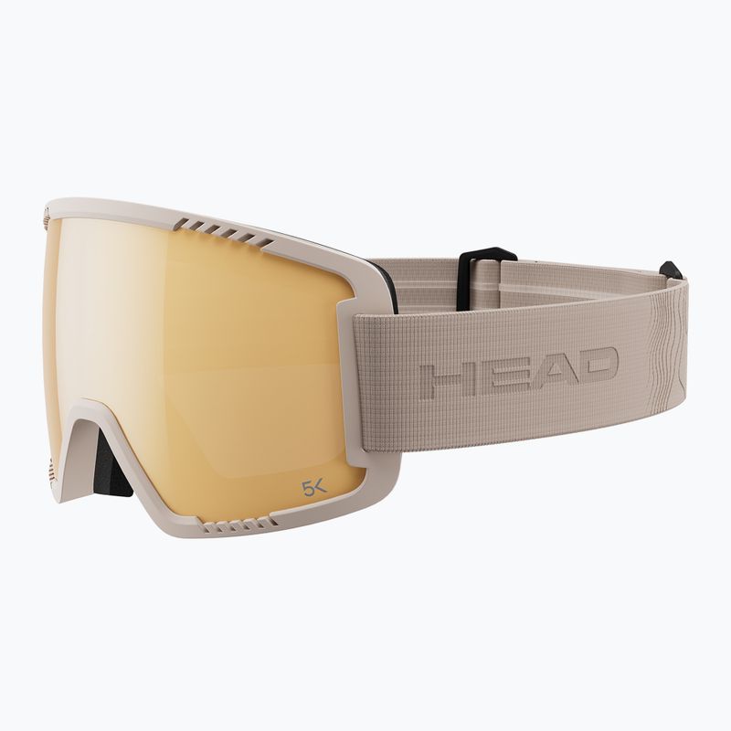 HEAD Contex Pro 5K gold/sand/5k gold ski goggles