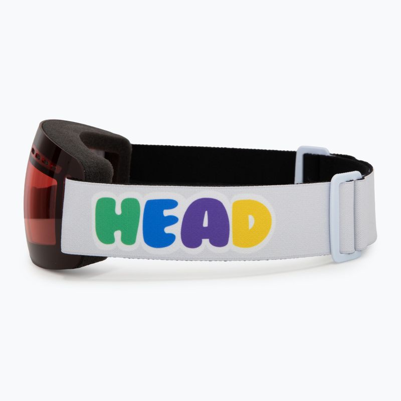 Children's ski goggles HEAD Solar red/red 4