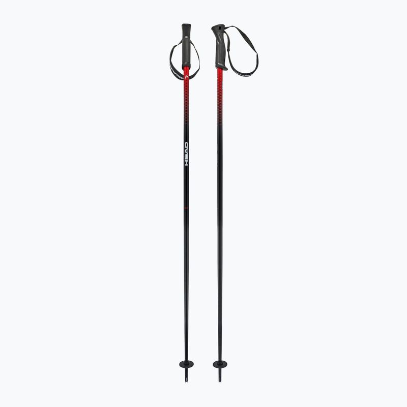 HEAD Frontside ski poles black/red