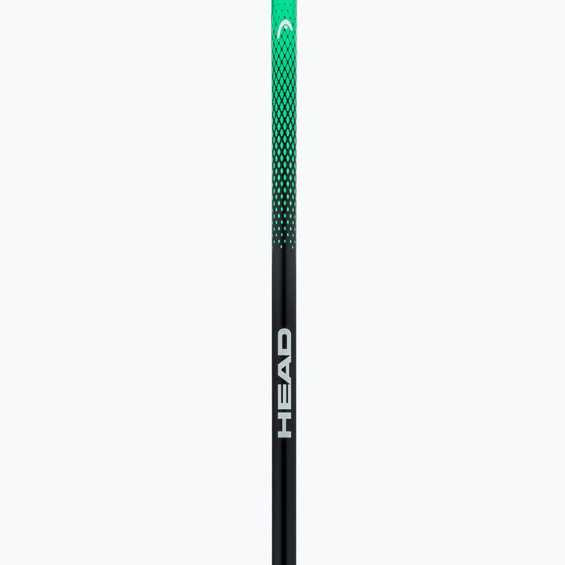 HEAD Frontside ski poles black/green 3