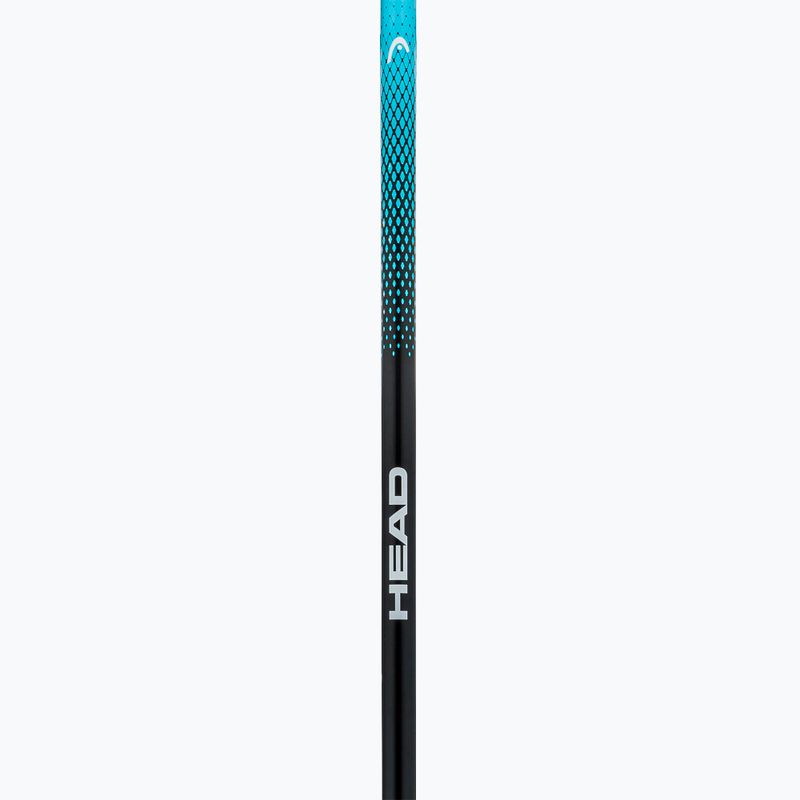 HEAD Frontside ski poles black/speed blue 3