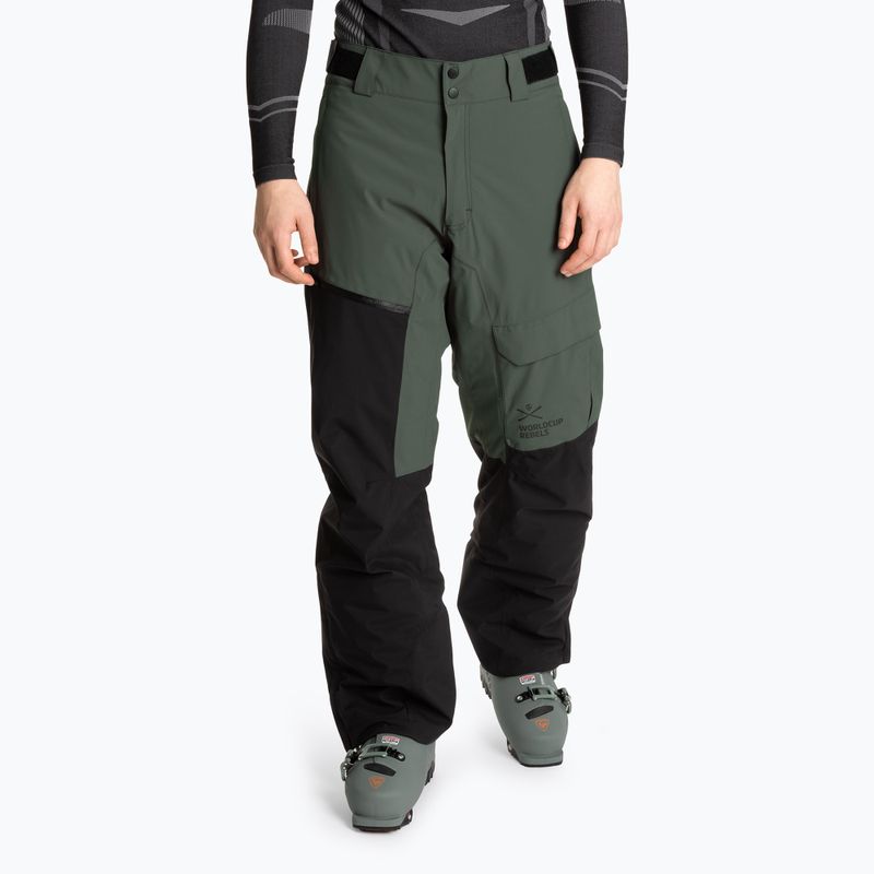 Men's ski trousers HEAD Race Nova black/dark thyme