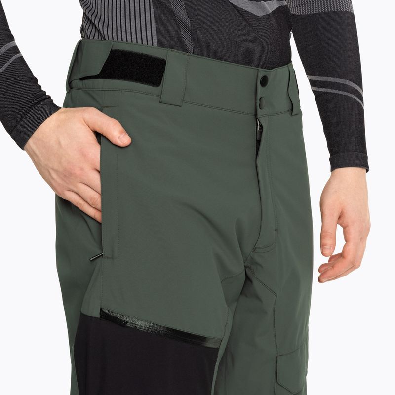 Men's ski trousers HEAD Race Nova black/dark thyme 3