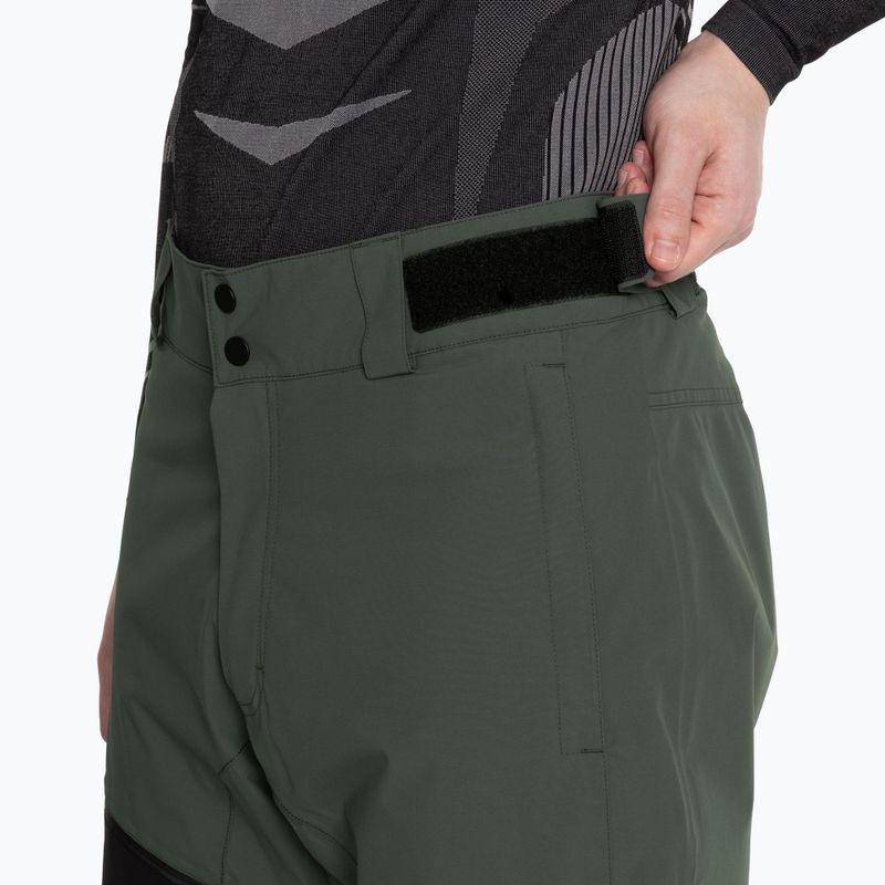 Men's ski trousers HEAD Race Nova black/dark thyme 4