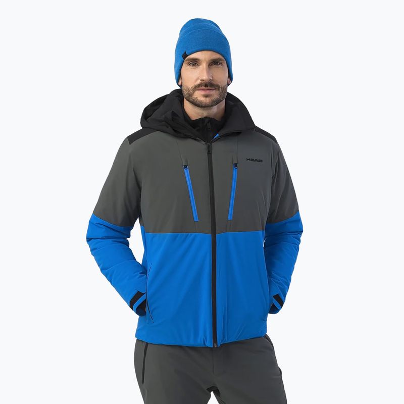 HEAD men's ski jacket Neo ocean blue