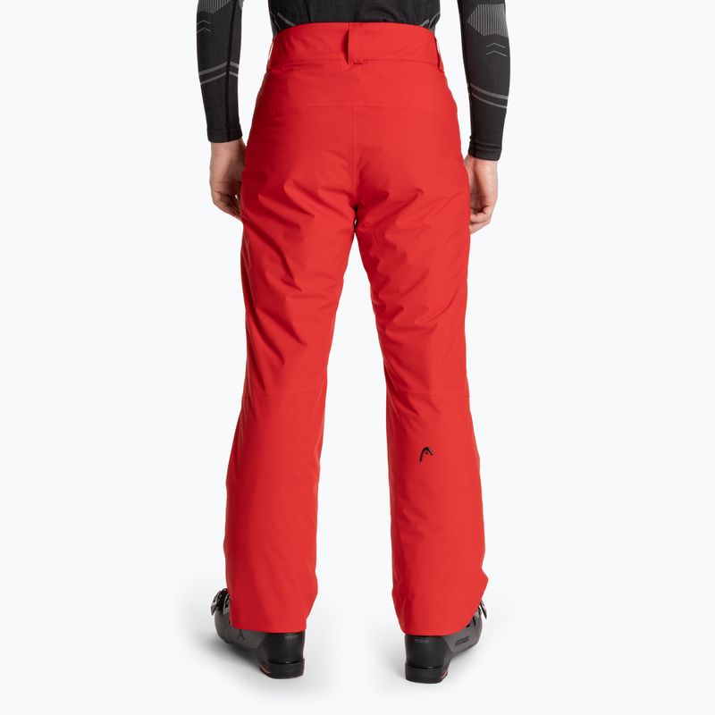 Men's ski trousers HEAD Supershape red 2