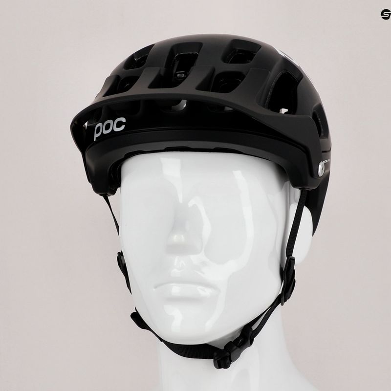 Bicycle helmet POC Tectal Race MIPS uranium black/hydrogen white matt 11