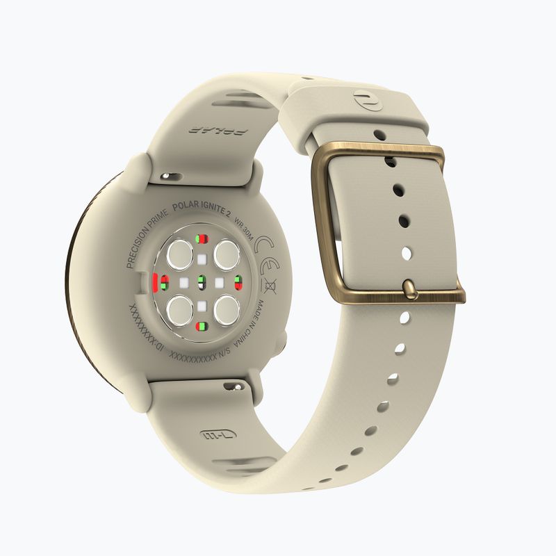 Polar Ignite 2 Champagne/Gold Crystal watch 8