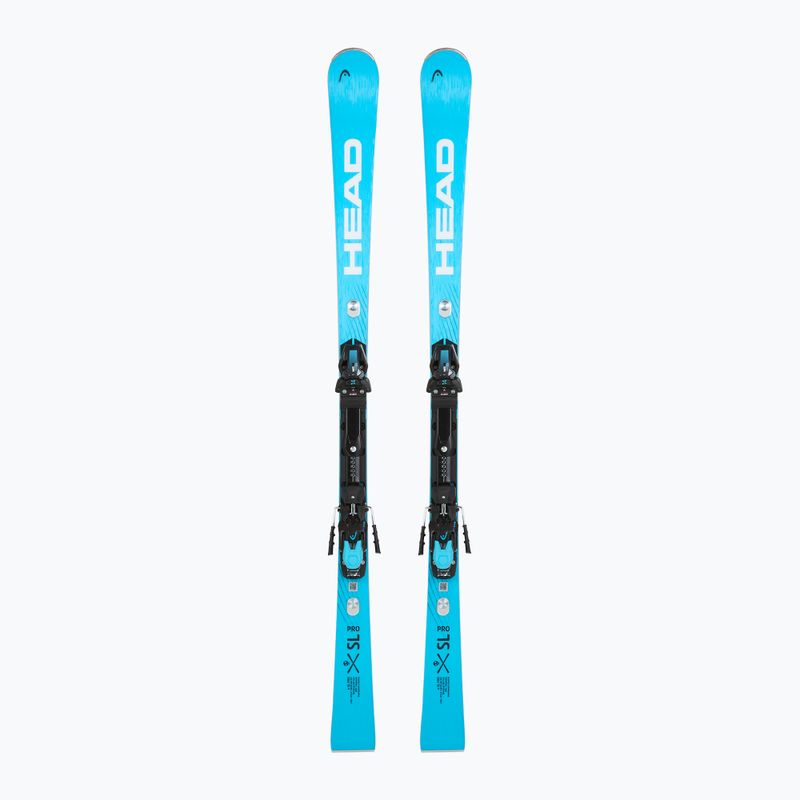 HEAD WC Rebels e-SL Pro RP WCR 14 + bindings Freeflex 14 GW blue/white
