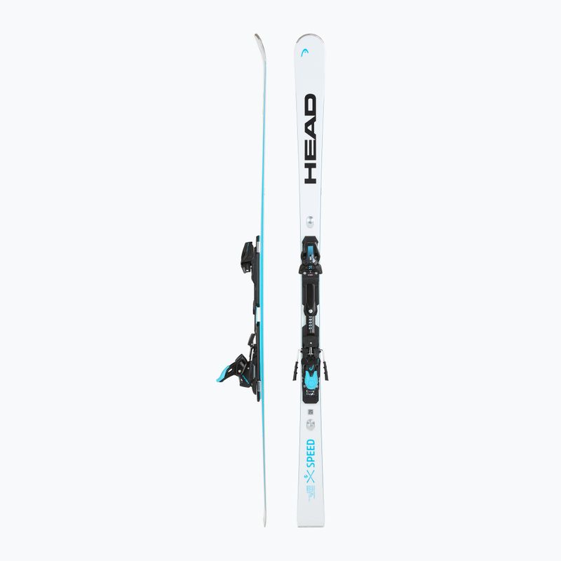 HEAD WC Rebels e-Speed RP EVO 14 + Freeflex 14 GW white/blue downhill skis 2