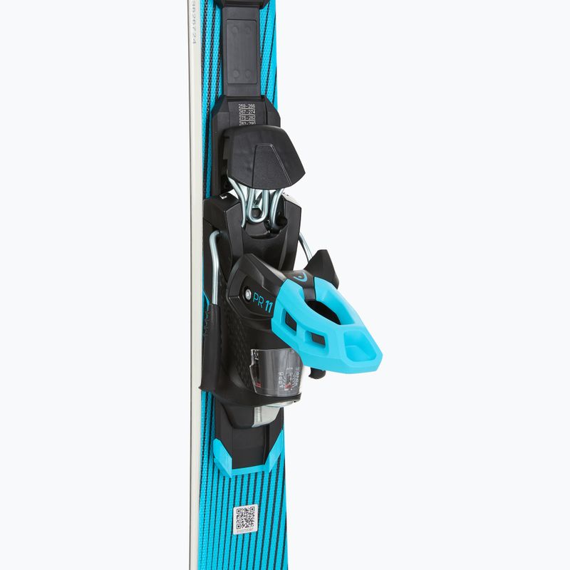 HEAD Worldcup Rebels e.GSR downhill ski + bindings PR 11 GW black/blue 5