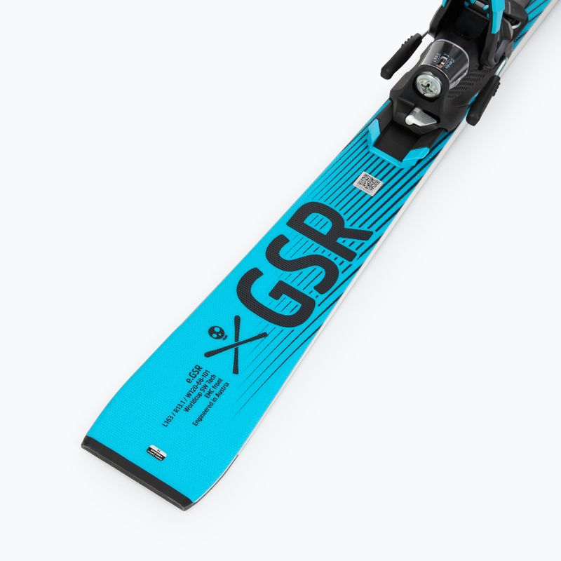 HEAD Worldcup Rebels e.GSR downhill ski + bindings PR 11 GW black/blue 7