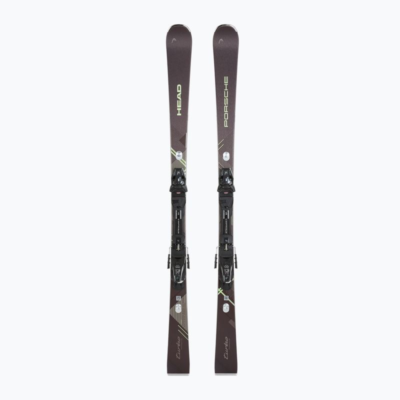HEAD Porsche 7 Series SW BB-PR downhill skis + Protector PR 13 GW bindings black/yellow