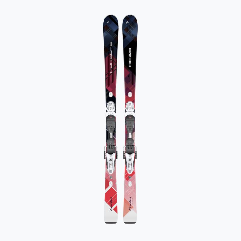 HEAD Porsche W Series SW BB-PR women's downhill ski + Protector PR 13 GW bindings black/violet
