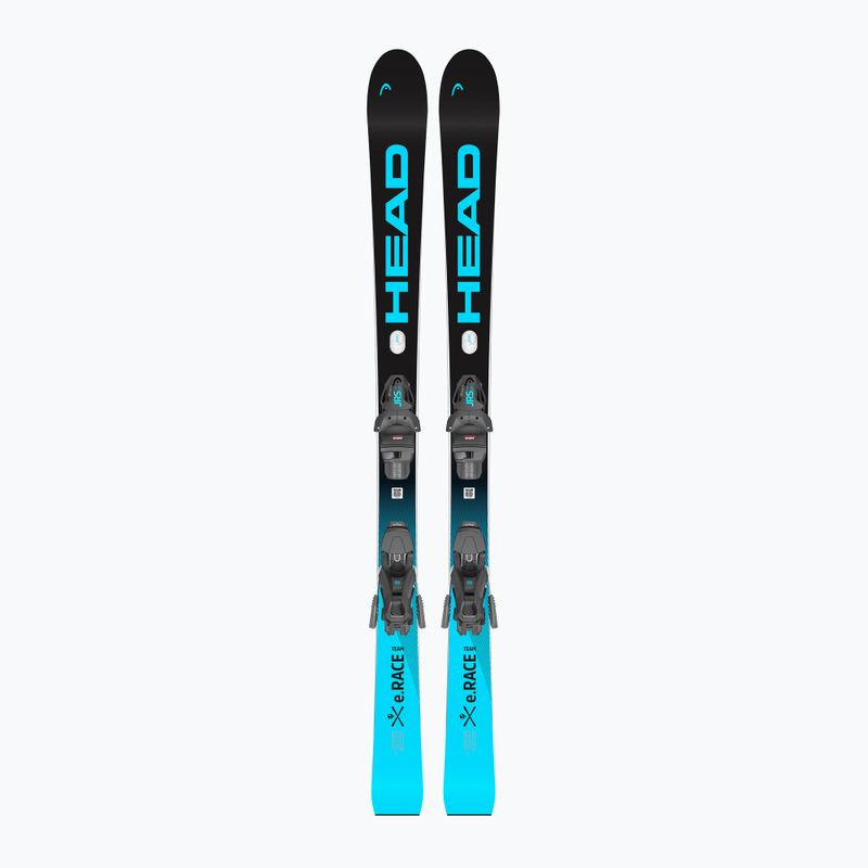 Children's Downhill Skis HEAD WC e.Race Team SW JRS + Bindings Jrs 7.5 GW CA black/blue