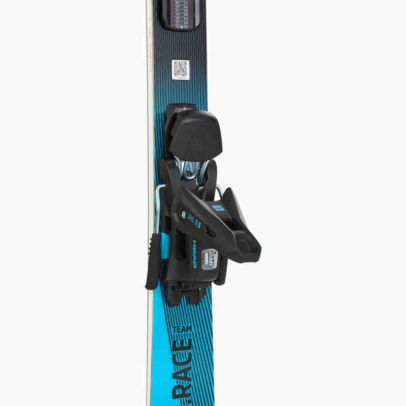 Children's Downhill Skis HEAD WC e.Race Team SW JRS + Bindings Jrs 7.5 GW CA black/blue 5