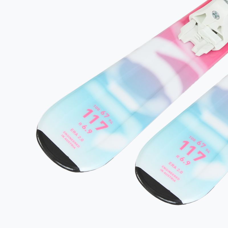 Children's Downhill Skis HEAD Joy Easy JRS + Bindings Jrs 4.5 GW CA mint/pink 7