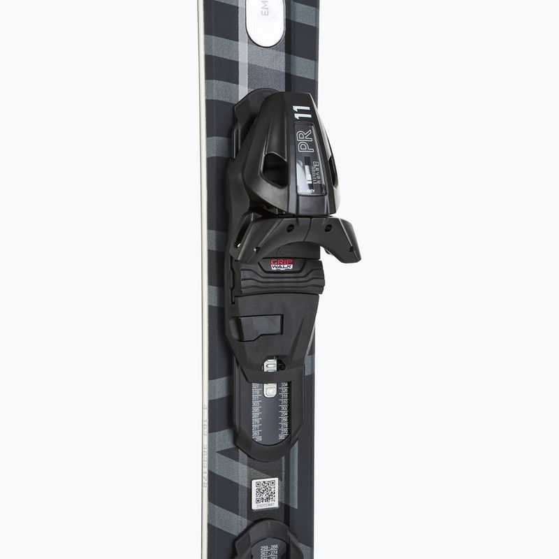 HEAD Shape e-V10 SW AMT-PR downhill skis + PR 11 GW anthracite/grey bindings 4