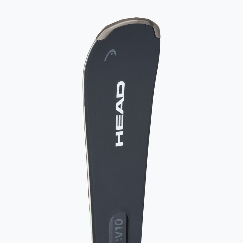 HEAD Shape e-V10 SW AMT-PR downhill skis + PR 11 GW anthracite/grey bindings 6