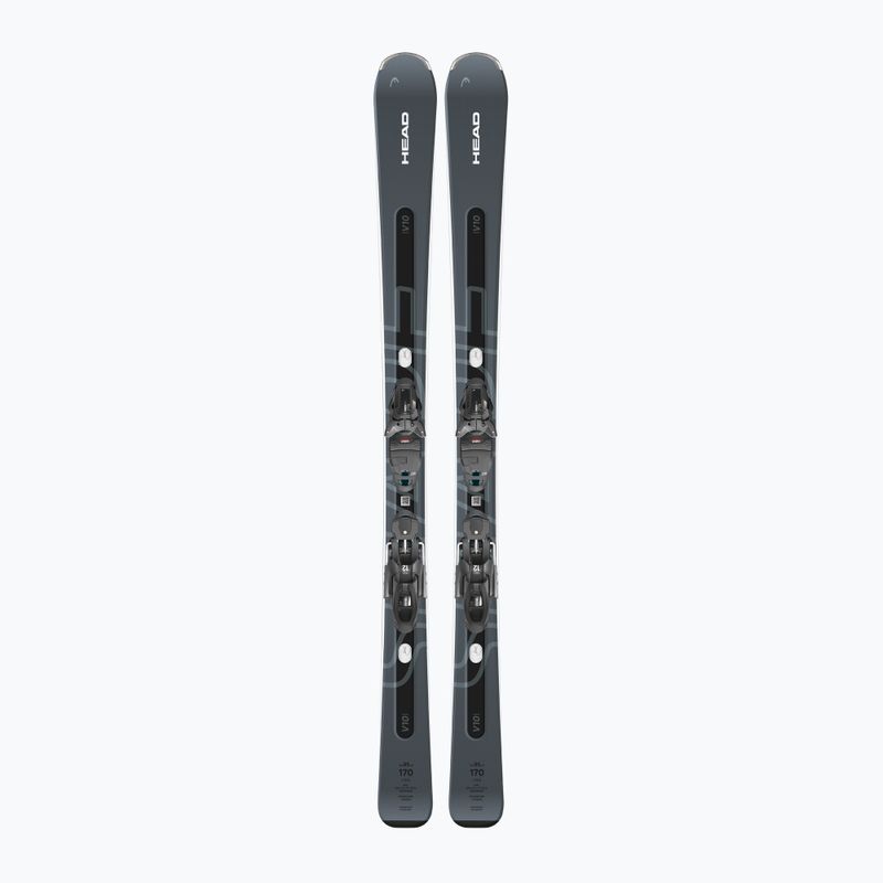 HEAD Shape e-V10 SW AMT-PR downhill skis + PR 11 GW anthracite/grey bindings 8