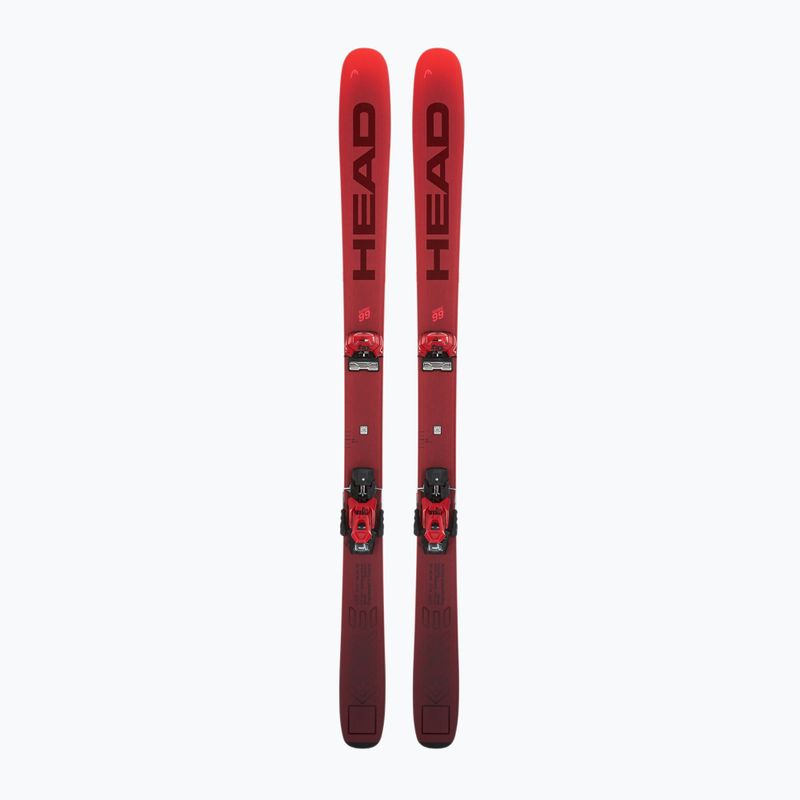 HEAD Kore 99 downhill ski + bindings Attack 14 GW red/anthracite