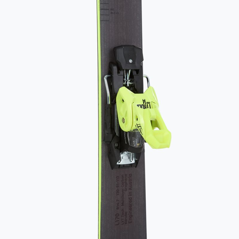 HEAD Kore 93 downhill ski + bindings Attack 14 GW yellow/anthracite 5