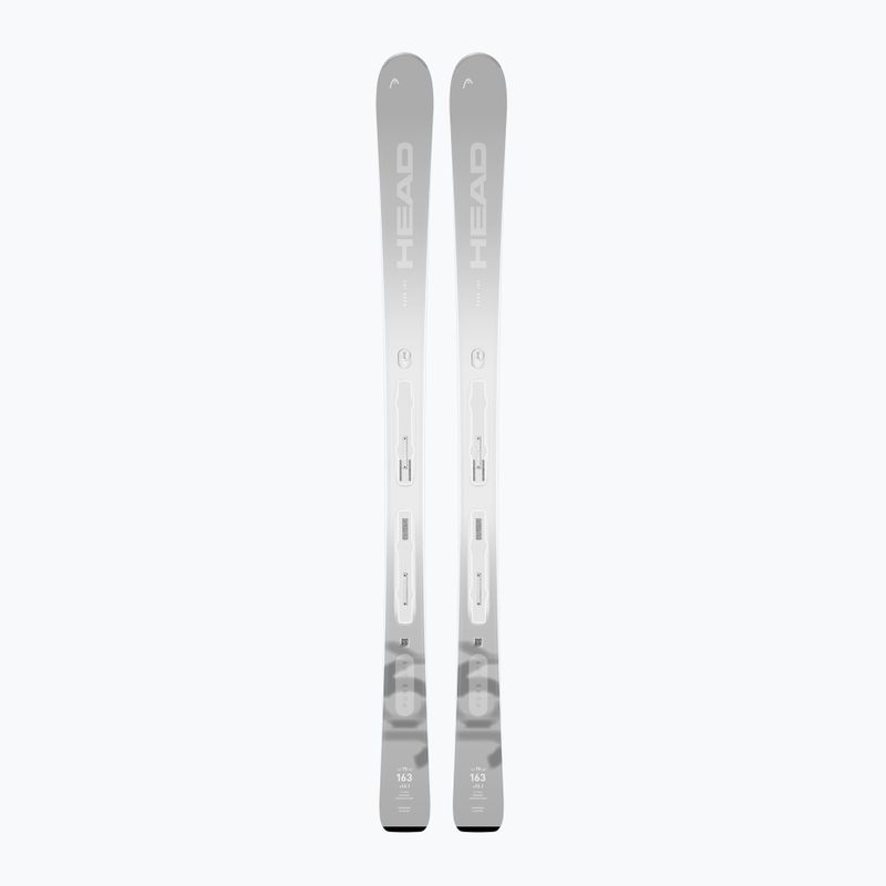 Women's Downhill Ski HEAD e.Pure Joy SLR BB Joy Pro + Bindings Joy 9 GW SLR silver/grey 8