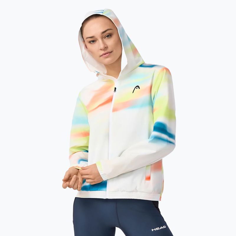 Women's tennis jacket HEAD Blur W printed