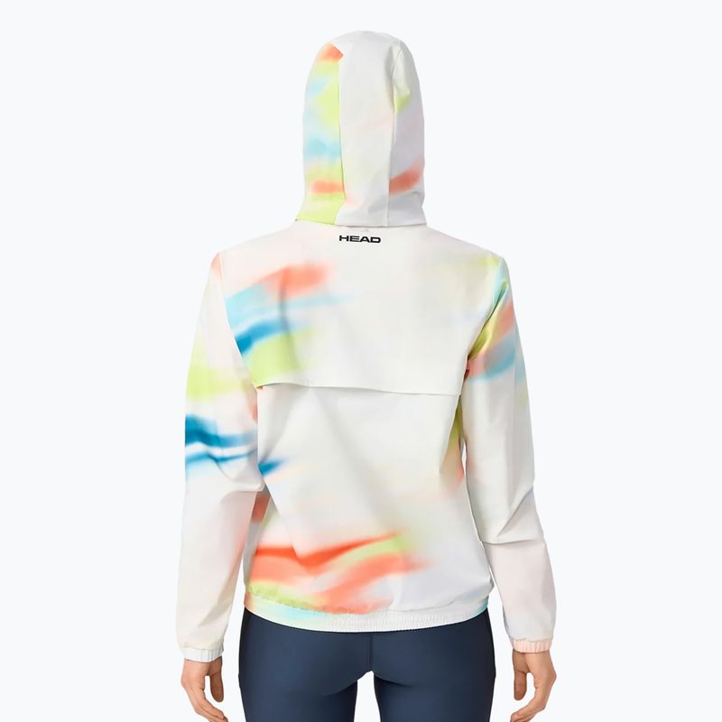 Women's tennis jacket HEAD Blur W printed 3