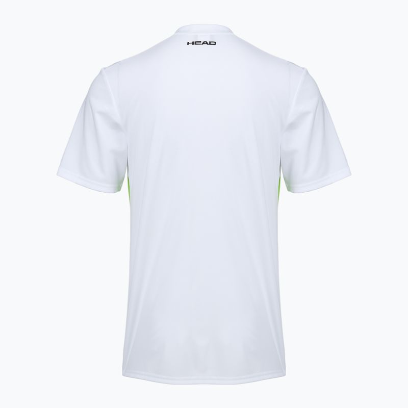 HEAD men's tennis shirt Topspin gi/print perf m 5