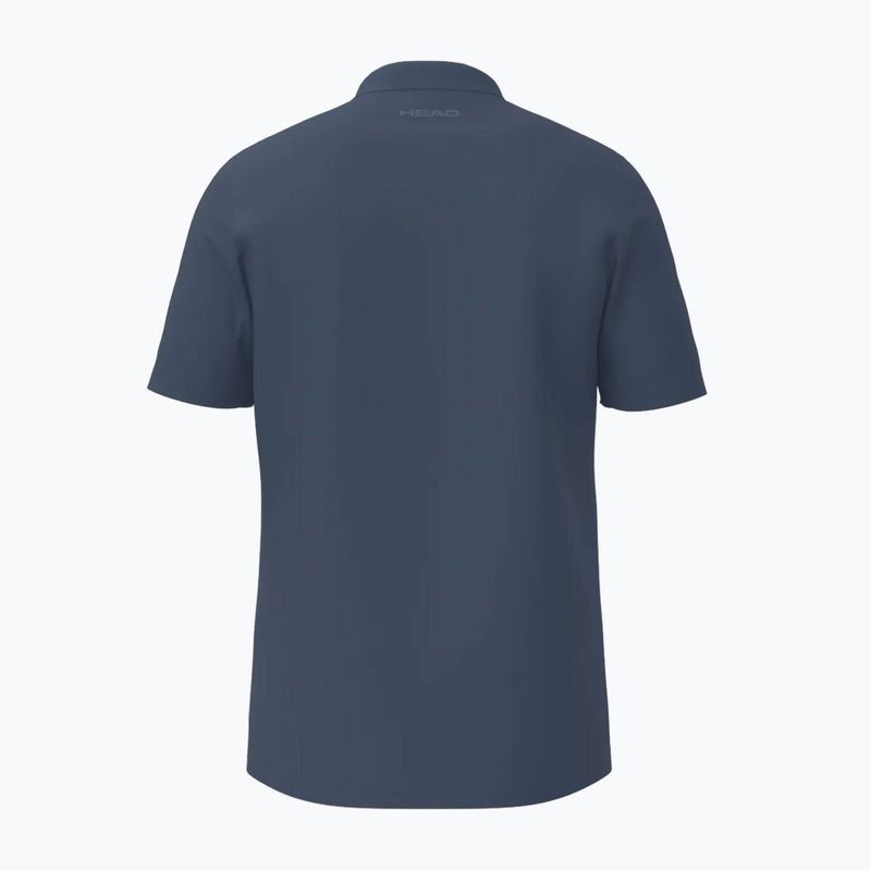 Men's tennis polo shirt HEAD Club 25 Tech Polo navy 8