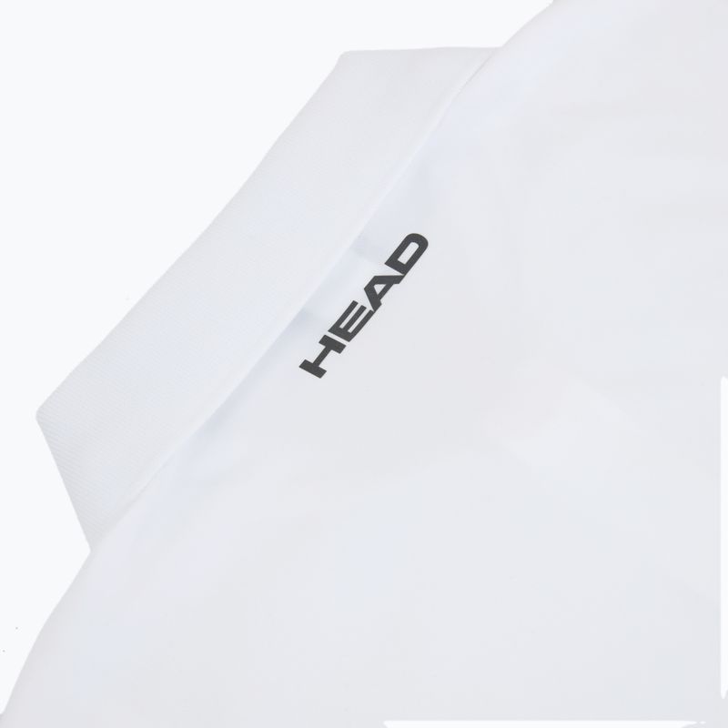 Men's tennis polo shirt HEAD Club 25 Tech Polo white 4