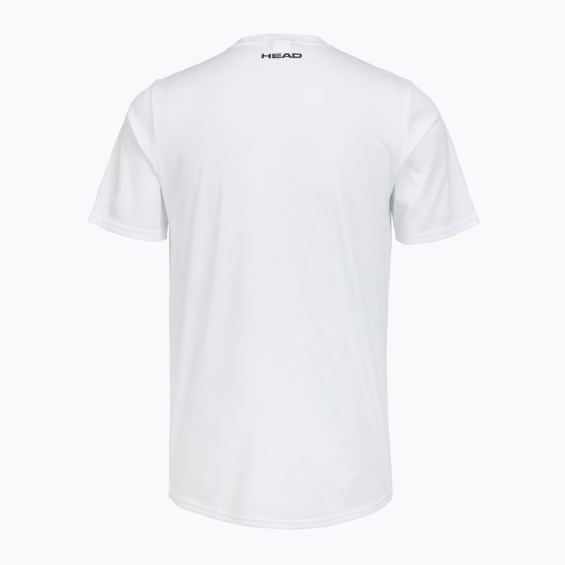 Men's tennis shirt HEAD Club 25 Tech white 2