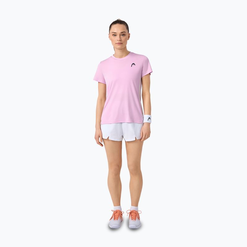HEAD women's tennis shirt Tie-Break alight lilac 2